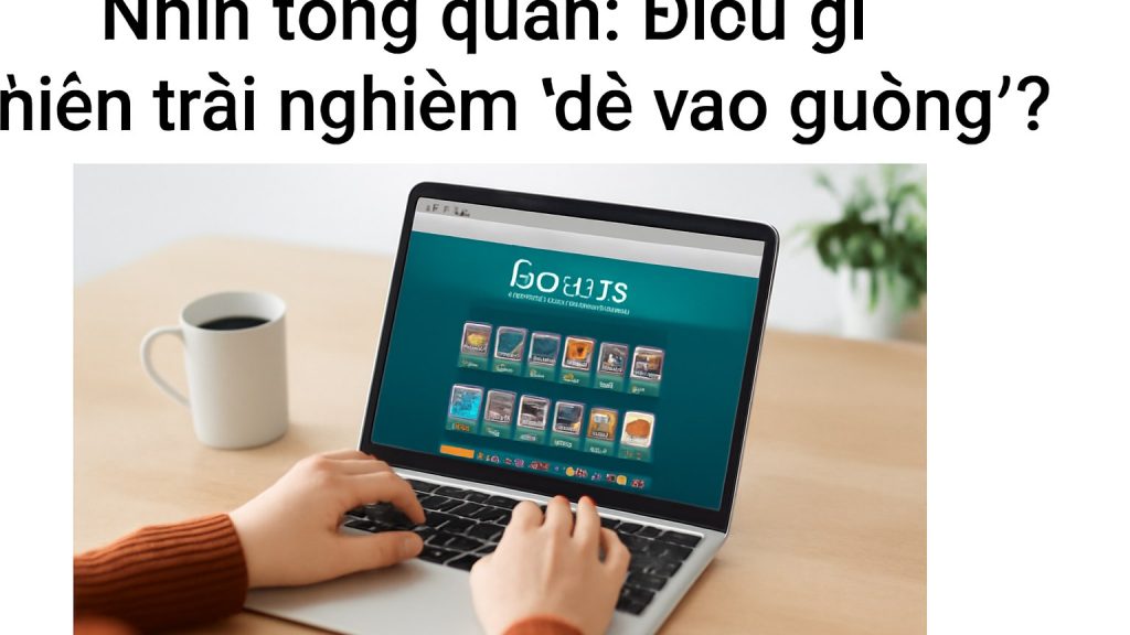 Minh họa: Nhìn tổng quan: điều gì khiến trải nghiệm “dễ vào guồng”?